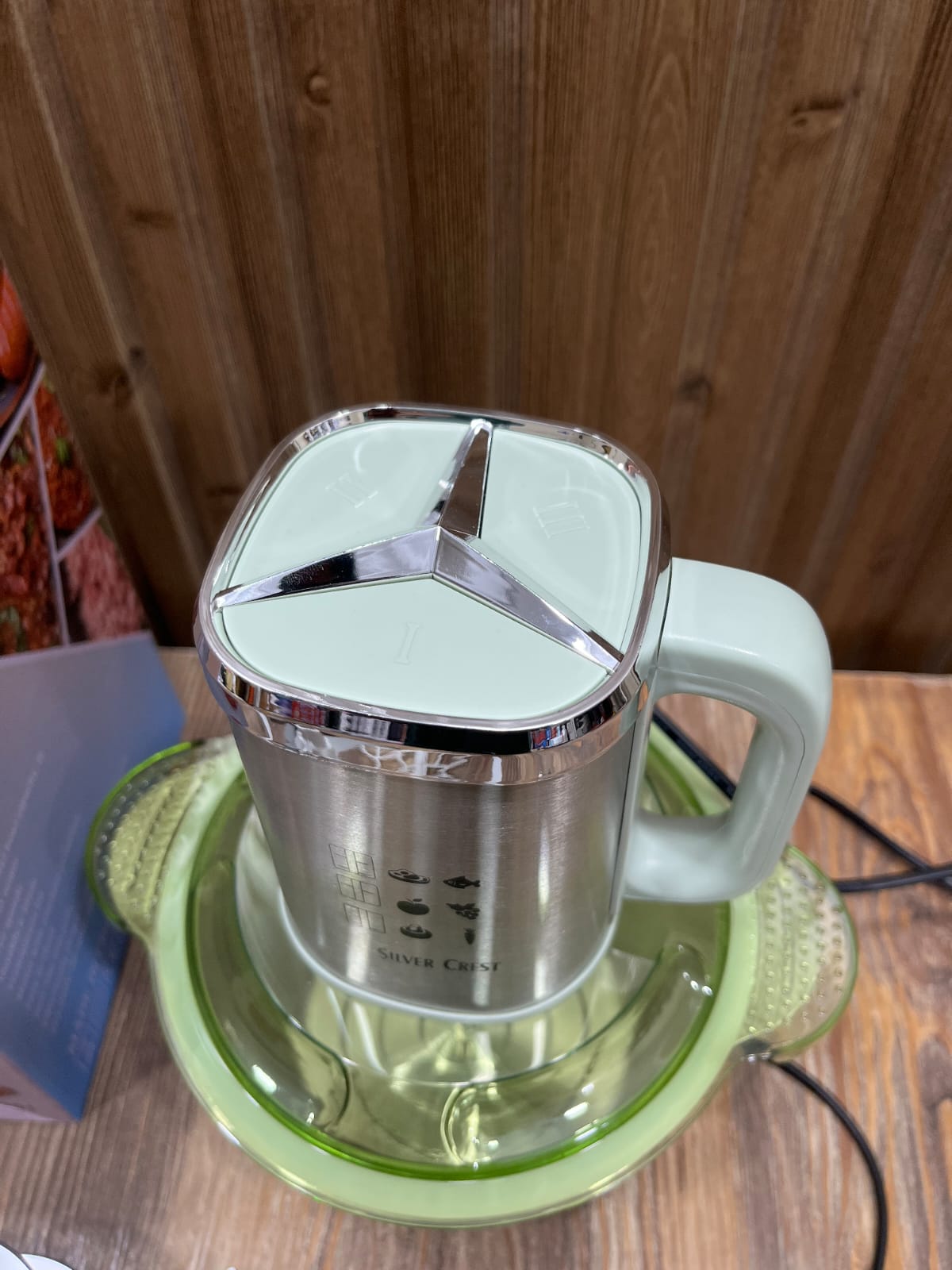 SilverCrest SC-3301 4-in-1 Food Chopper & Processor - 1200W, 3.0L
