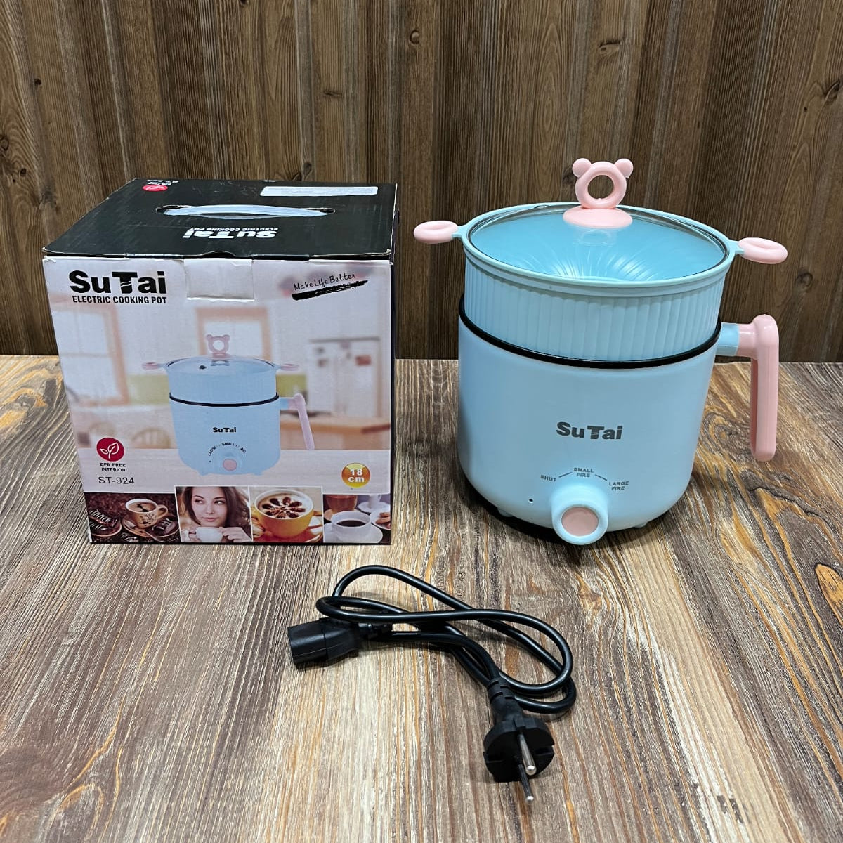 SuTai Electric Cooking Pot – ST-924 (18cm)