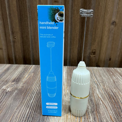 Handheld Mini Blender – Electric Milk Frother