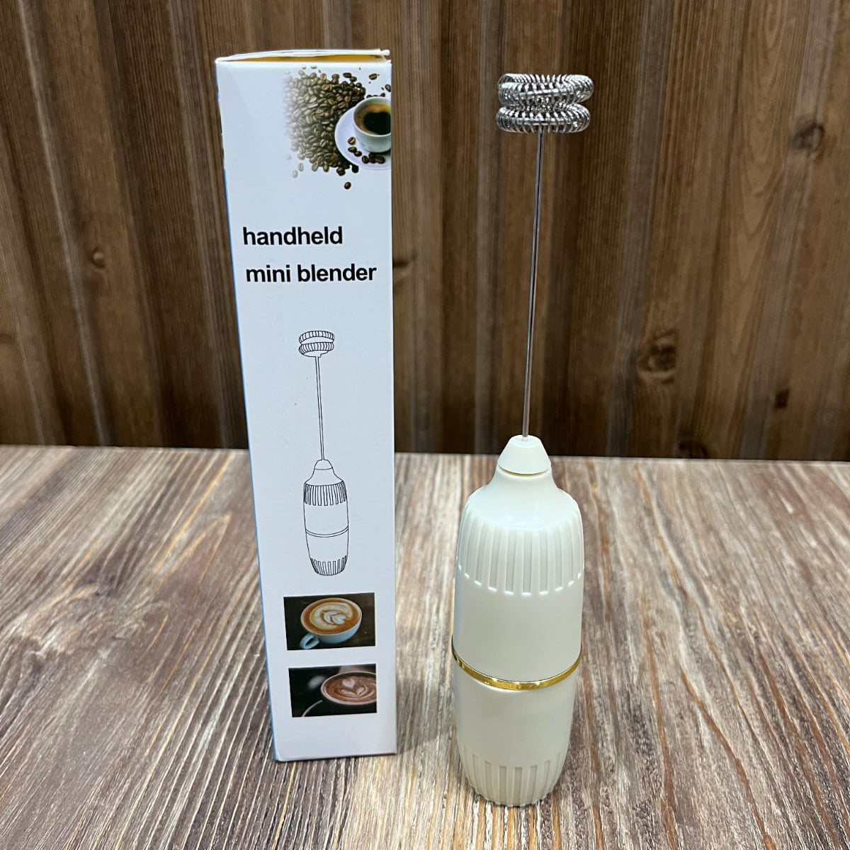 Handheld Mini Blender – Electric Milk Frother