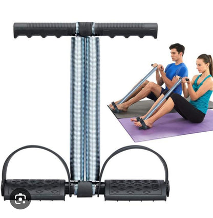 Tummy Trimmer Pedal Exerciser – Spring Resistance Ab & Full Body Trainer