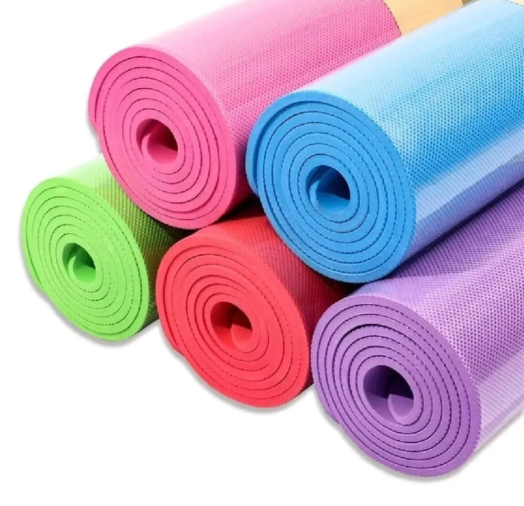 Premium Yoga Mat – Non-Slip, Eco-Friendly, Sweat Resistant | With Hanging Strap