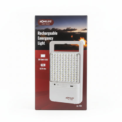 Aonelec AL-7120 Rechargeable Emergency Light – 120 SMD LED