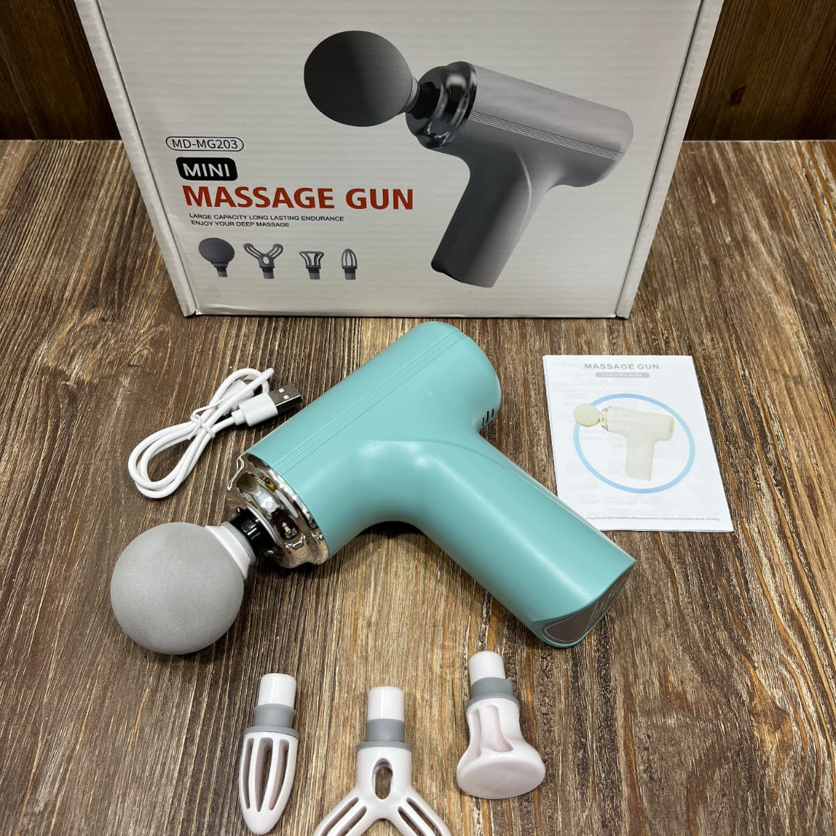 Mini Massage Gun MD-MG203 – Portable Deep Tissue Percussion Massager