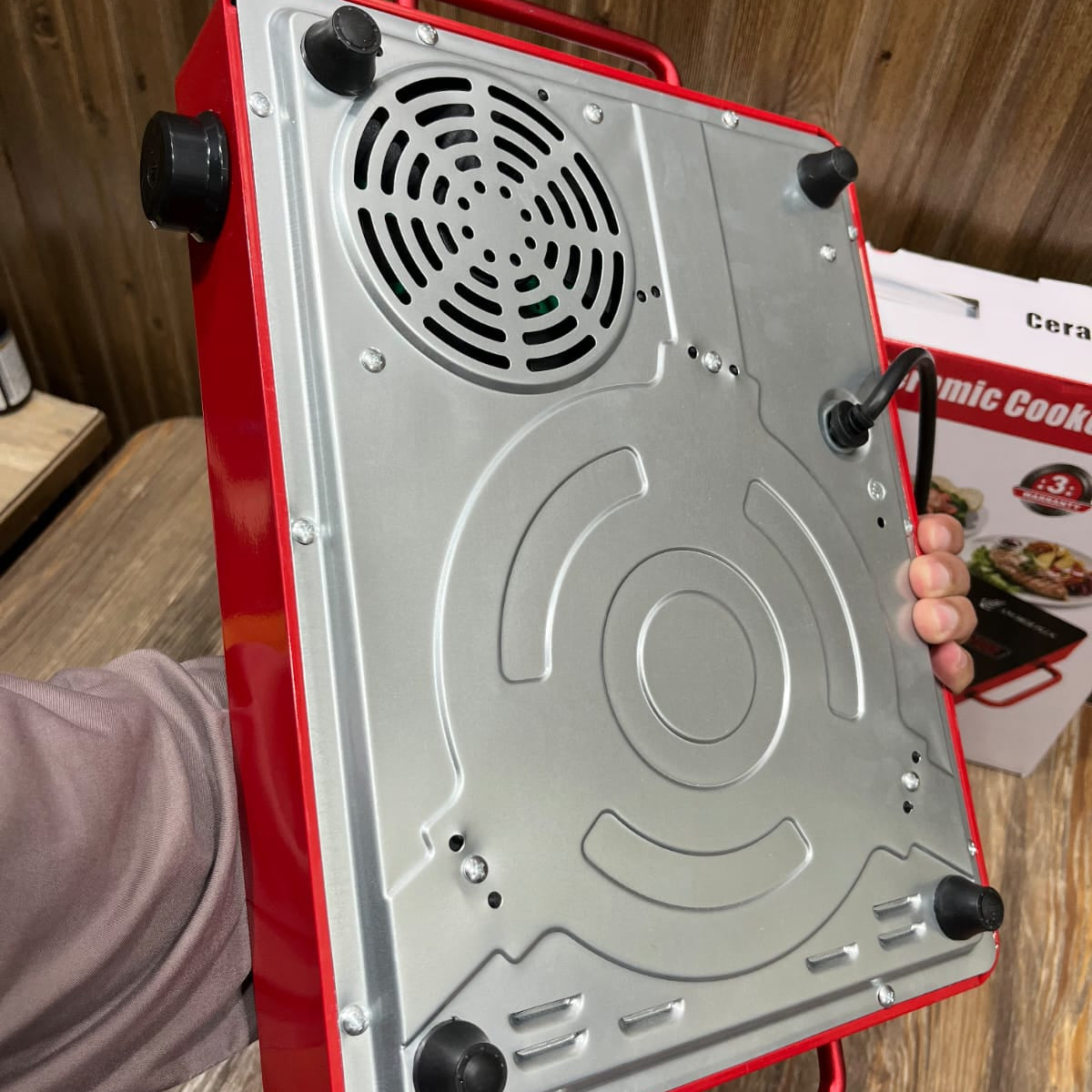 Ancher Plus 2200W Ceramic Infrared Cooker – Digital Touch Control Hot Plate