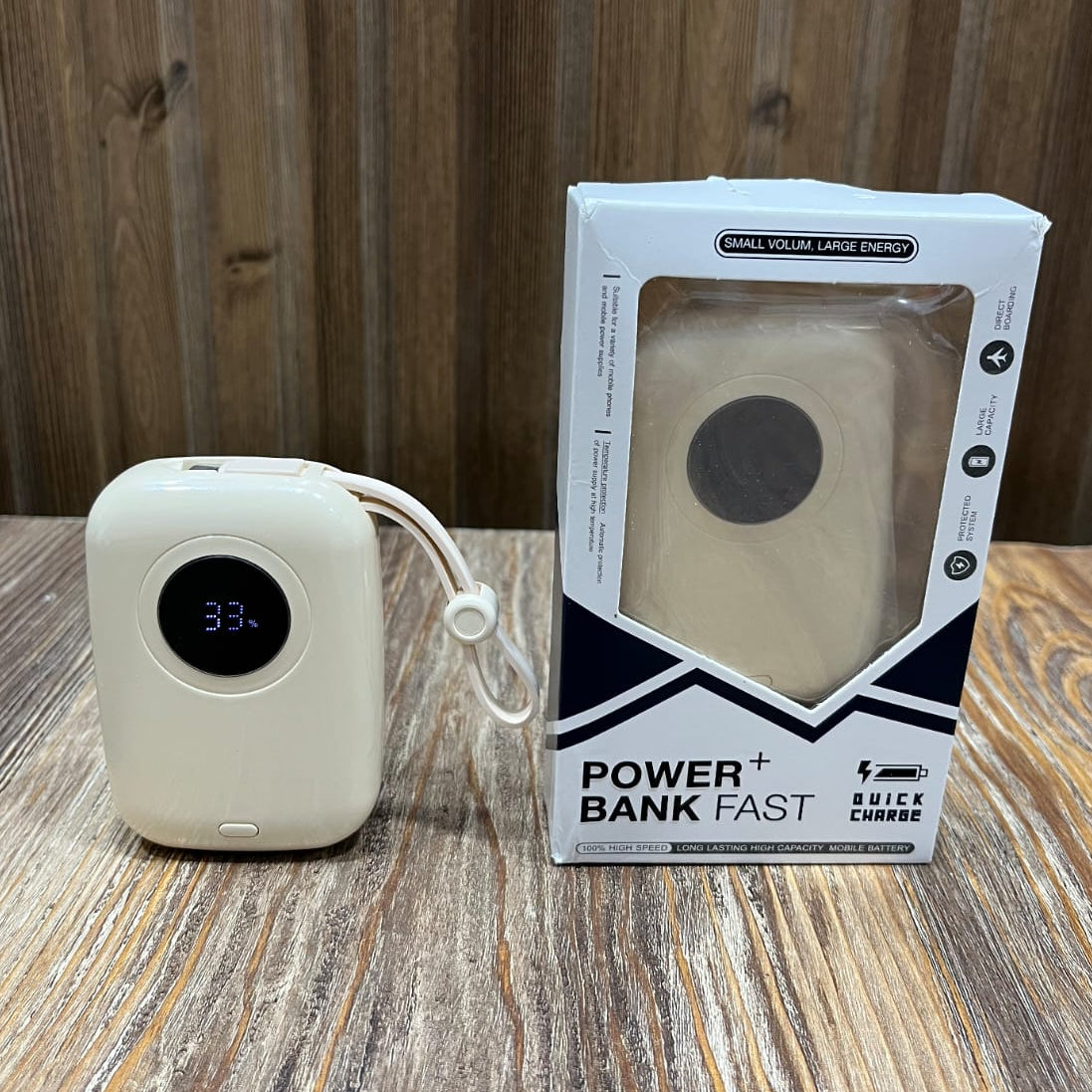 Mini Fast Charging Power Bank 10000mAh – Compact Quick Charge