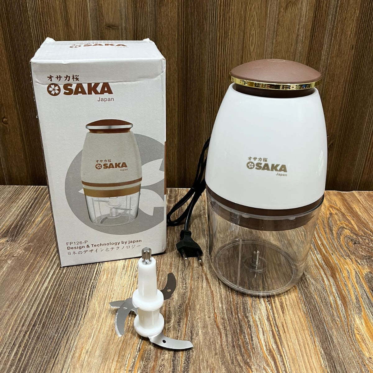 Saka Japan Electric Mini Food Chopper – FP126-P