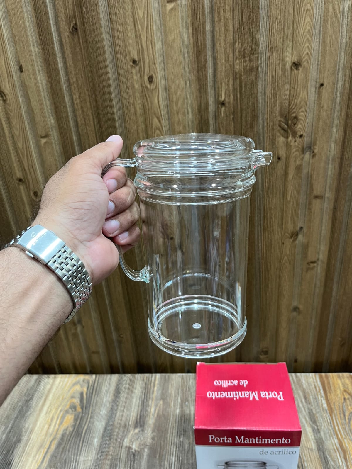 Clear Acrylic Oil Jug with Lid – Porta Mantimento Kitchen Oil Dispenser