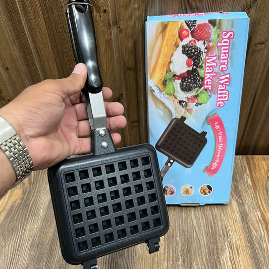 Non-Stick Stovetop Square Waffle Maker