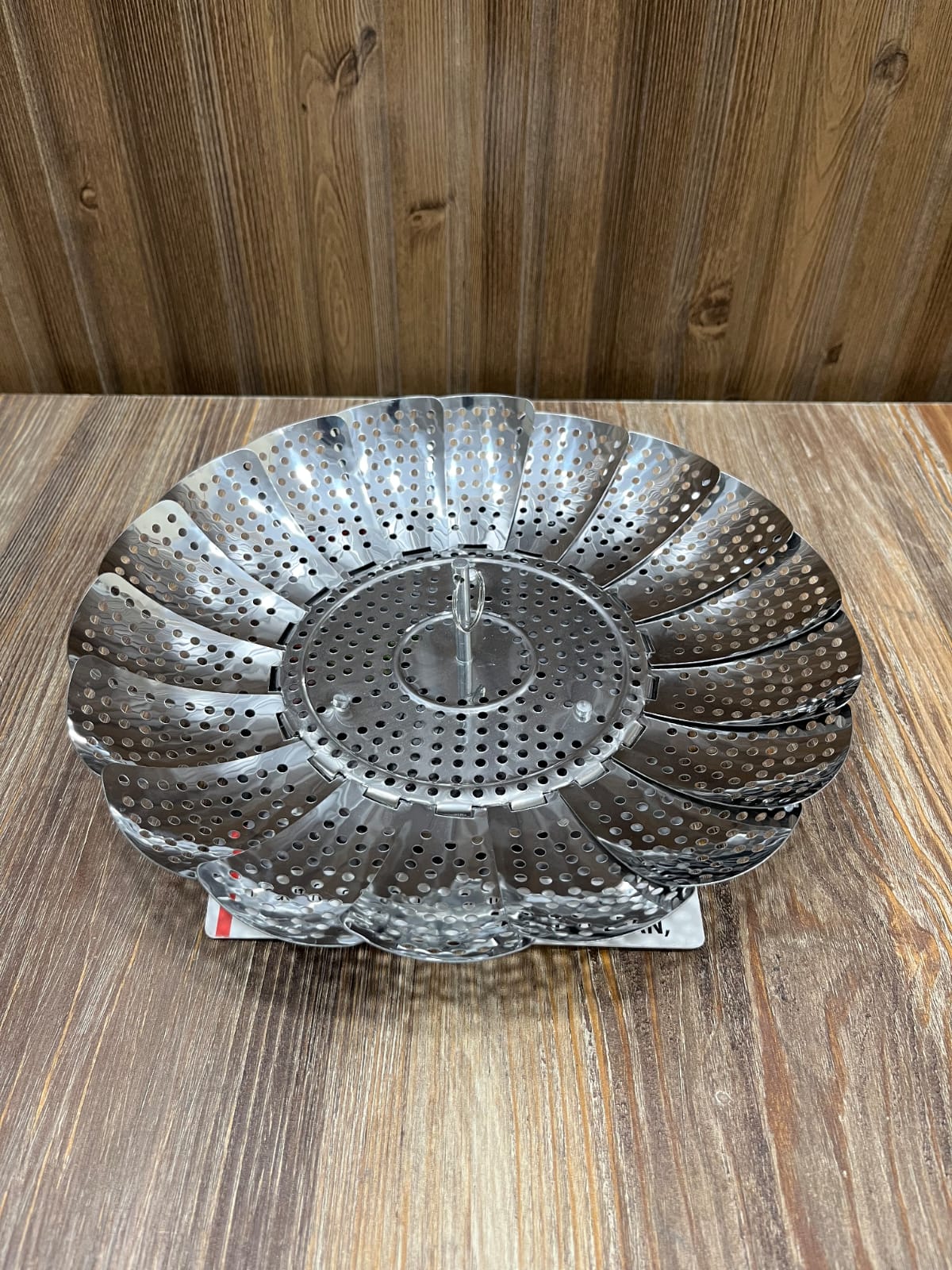 Shengya Stainless Steel Foldable Vegetable Steamer Tray/Basket - Expandable Steam Basket
