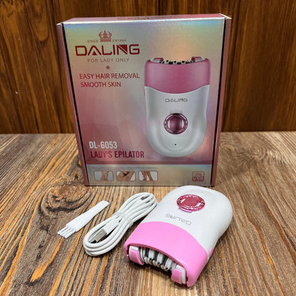 Daling For Lady Only Rechargeable Epilator – Easy Hair Removal for Smooth Skin, USB Charging