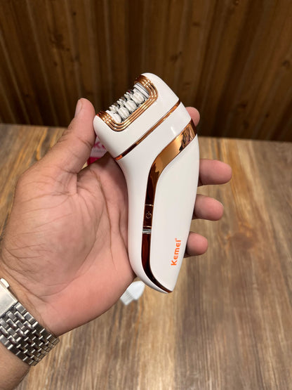 Kemei KM-519A Lady's Grooming Kit – 2 in 1 Epilator & Lady Shaver with Skin Protector