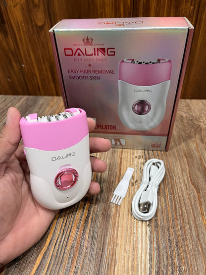Daling For Lady Only Rechargeable Epilator – Easy Hair Removal for Smooth Skin, USB Charging