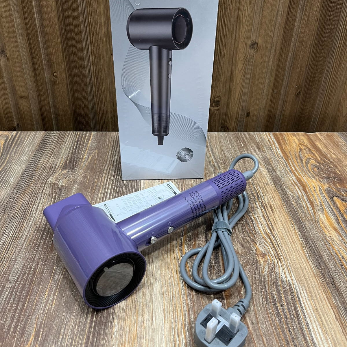 Premium High Speed Hair Dryer – Salon-Quality Ionic Blow Dryer with Styling Nozzle