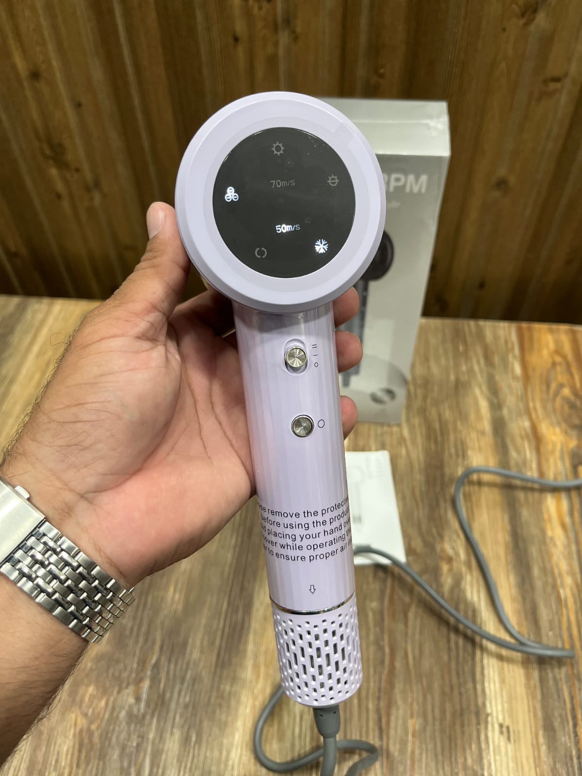 110,000 RPM High Speed Hair Dryer – Digital Display Ionic Hair Dryer