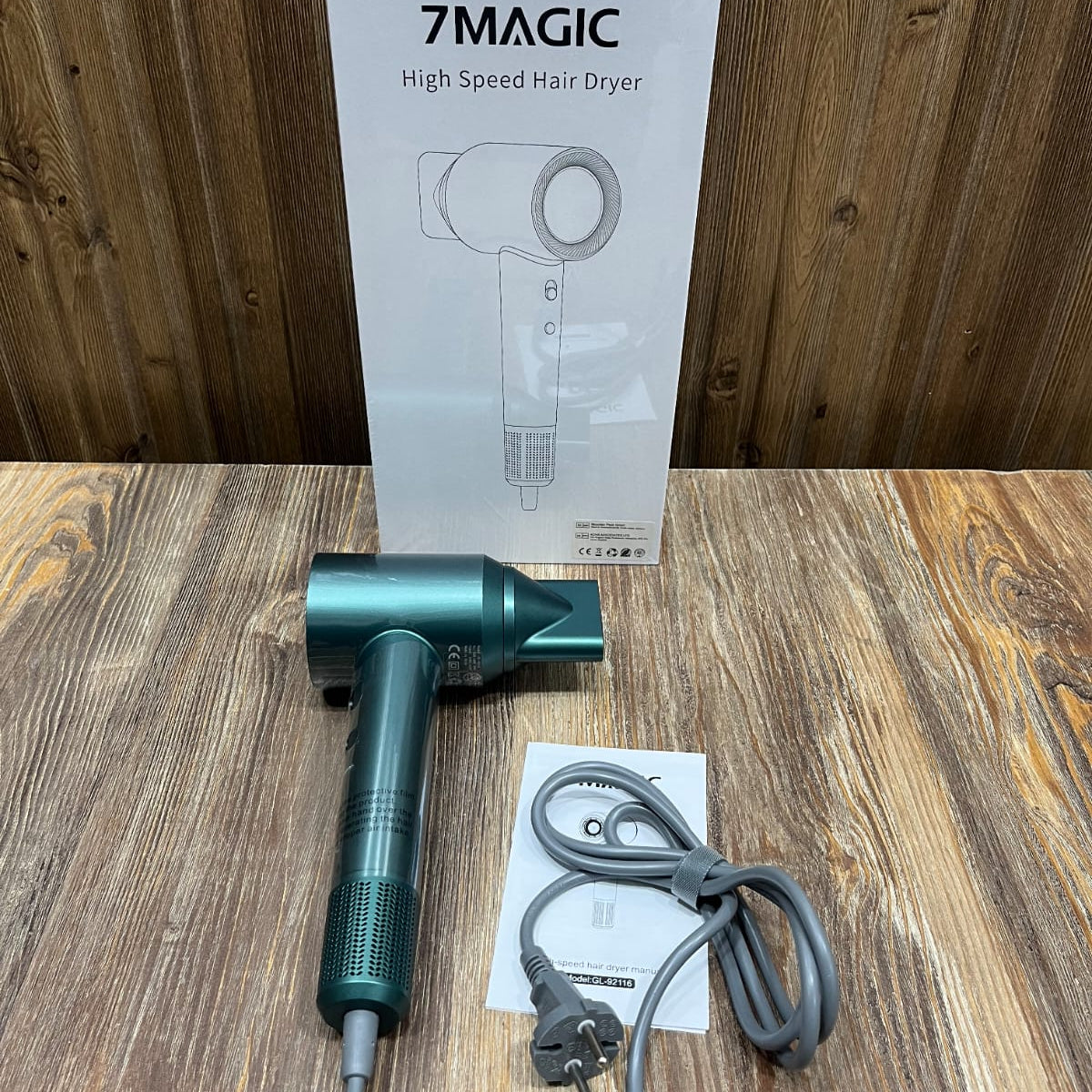 7Magic High Speed Hair Dryer – Professional Ionic Blow Dryer (Model GL-92116)