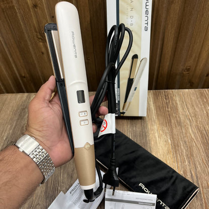 Rowenta Sand Beam Limited Edition Hair Straightener – Express Shine Ceramic Flat Iron