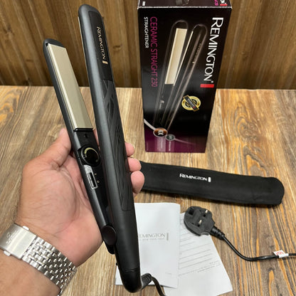 Remington S3500 Hair Straightener Flat Iron with 4x Protection Anti-Static Ceramic Plates