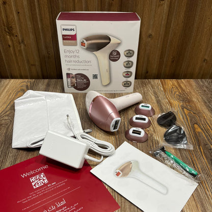 Philips Lumea IPL Hair Removal Device – SenseIQ Technology, 12 Months Hair Reduction