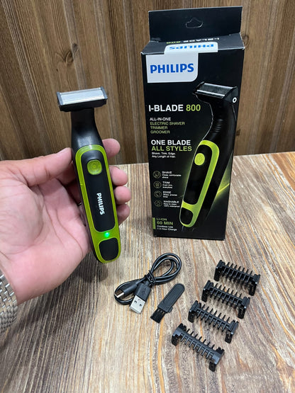 Philips I-Blade 800 All-in-One Electric Shaver, Trimmer &amp; Groomer – One Blade All Styles