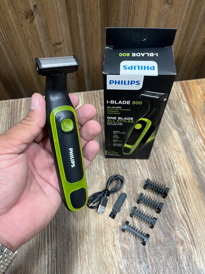 Philips I-Blade 800 All-in-One Electric Shaver, Trimmer &amp; Groomer – One Blade All Styles