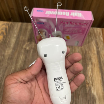 Browns BS-2777XK Electric Facial Hair Remover – Cotton Thread Threading Epilator