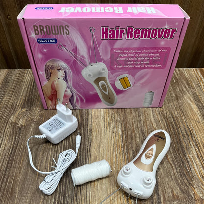 Browns BS-2777XK Electric Facial Hair Remover – Cotton Thread Threading Epilator