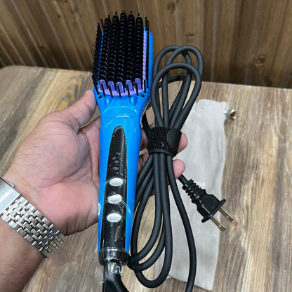 American Lot Acevivi Digital Hair Straightener Brush (Without Box - 100% Original)
