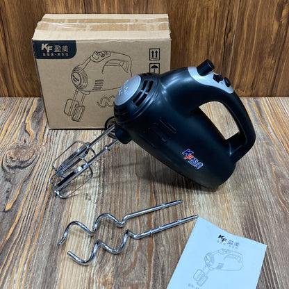 KF Electric Hand Mixer – Multi-Speed with Beaters & Dough Hooks