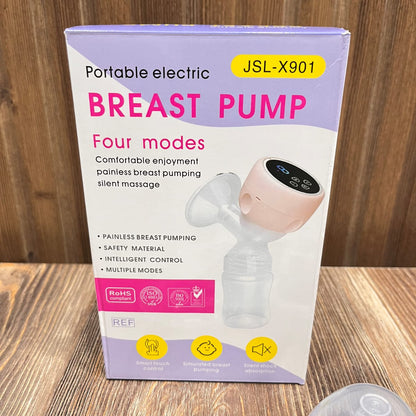 JSL-X901 Portable Electric Breast Pump with 4 Modes & USB Rechargeable Battery
