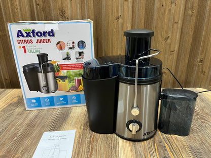 Axford Citrus Juicer – #1 Selling Juice Extractor with Wide Feed Chute, 2 Speed Modes