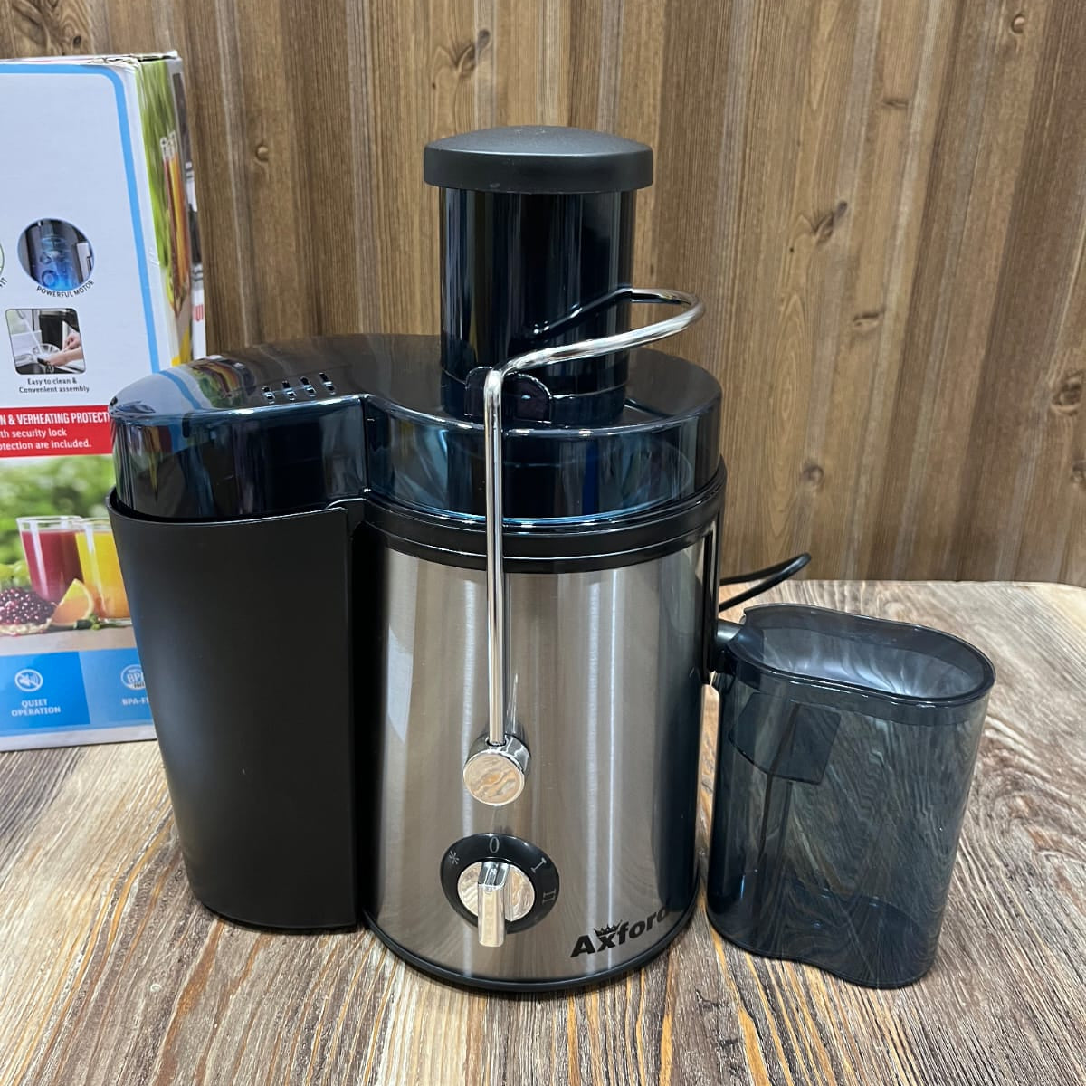 Axford Citrus Juicer – #1 Selling Juice Extractor with Wide Feed Chute, 2 Speed Modes