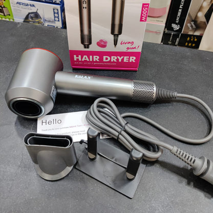 KöLAX 1500W Hair Dryer with Smart Temperature Control, Low Noise