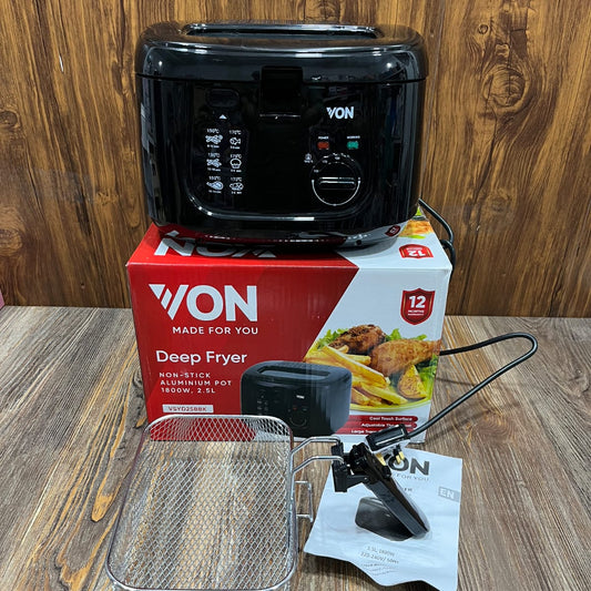 VON 2.5L Deep Fryer 1800W