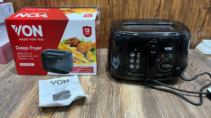 VON 2.5L Deep Fryer 1800W