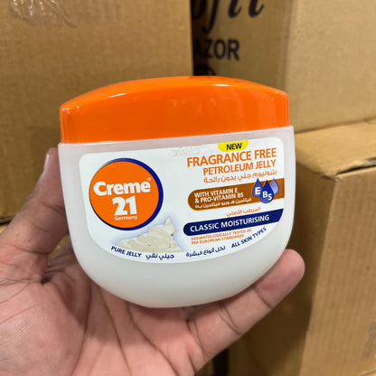 Creme 21 Fragrance Free Petroleum Jelly 300ml