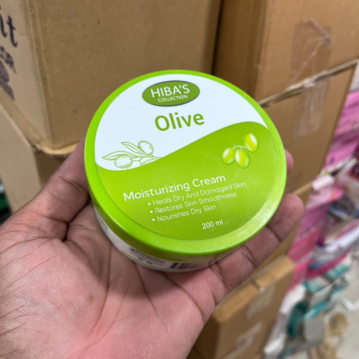 Hiba's Olive Moisturizing Cream 200ml