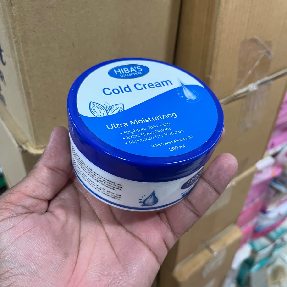 Hiba's Cold Cream Ultra Moisturizing 200ml