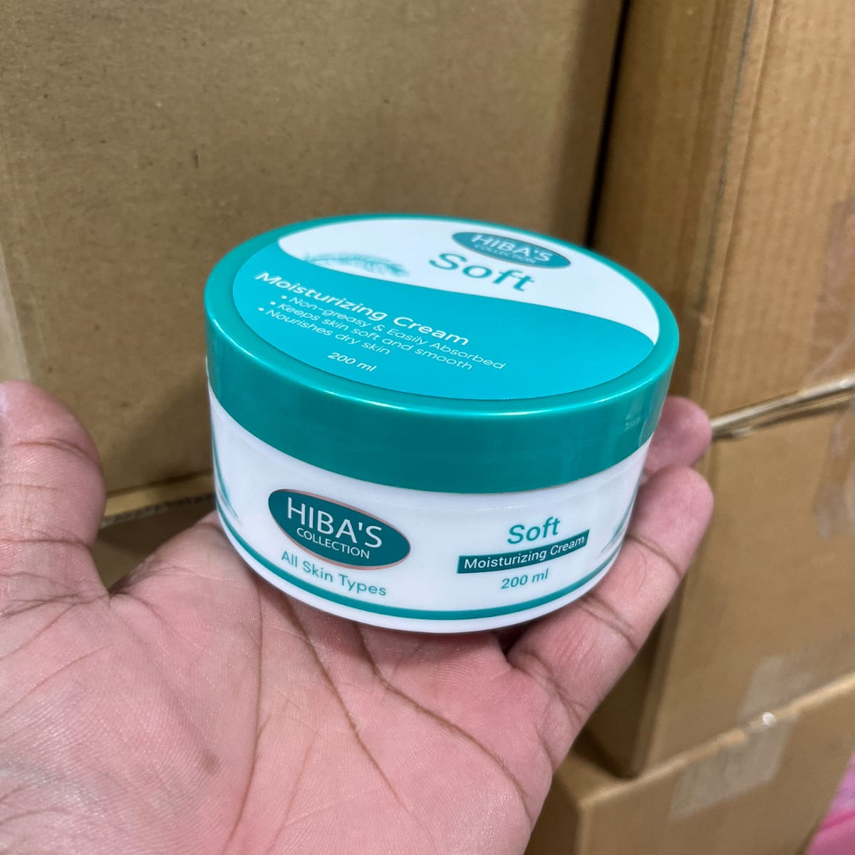 Hiba's Soft Moisturizing Cream 200ml
