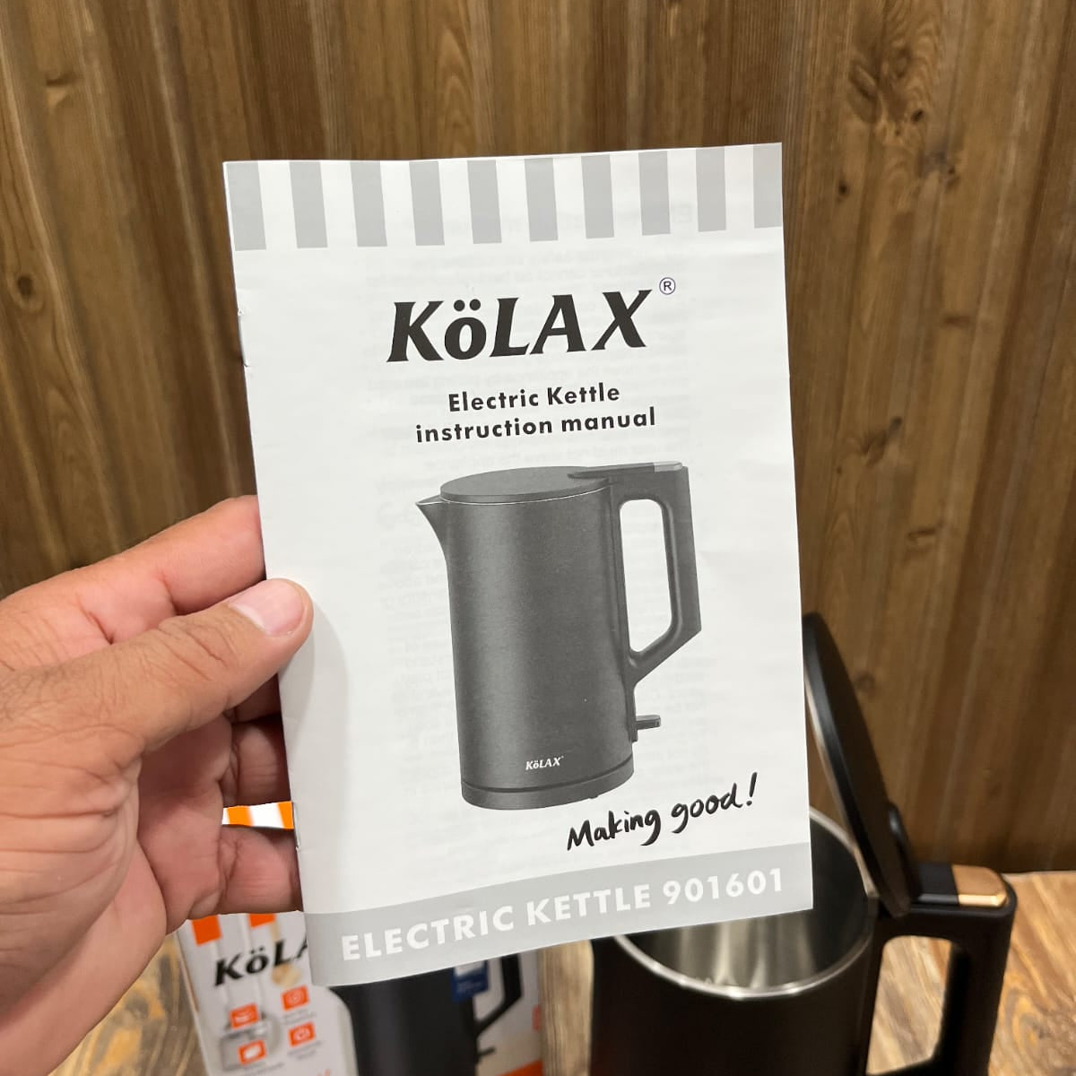 Kolax Electric Kettle 1.7L 1500W