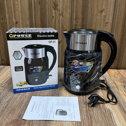 GPower GP-21 Electric Kettle 1500W Keep Warm