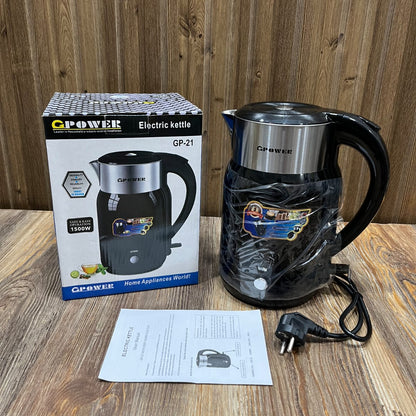 GPower GP-21 Electric Kettle 1500W Keep Warm