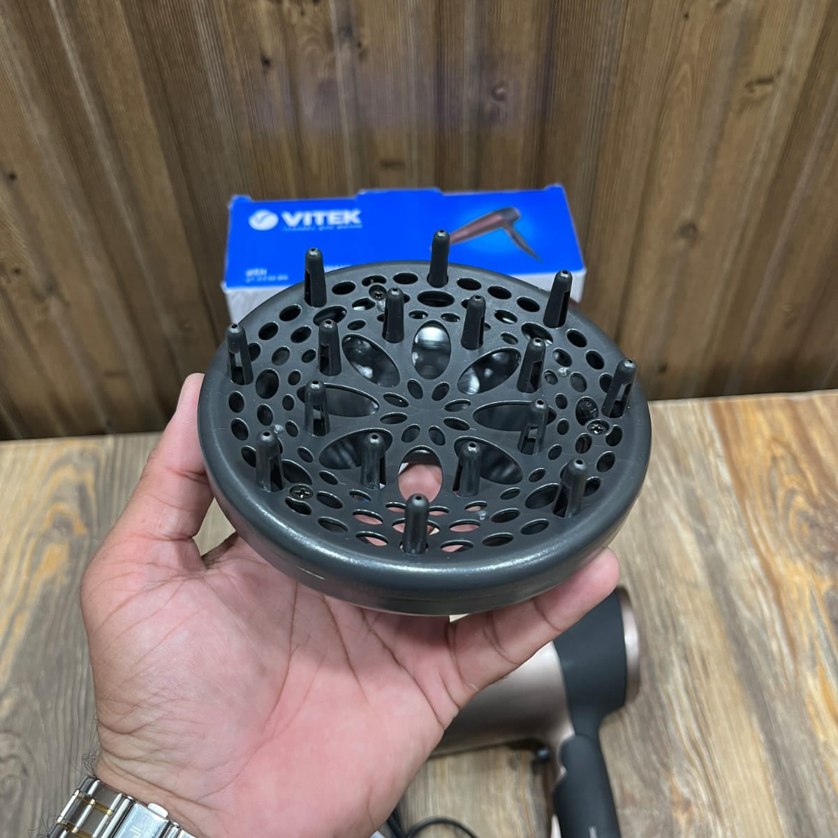 Vitek VT-2238 BN Foldable Hair Dryer 2000W