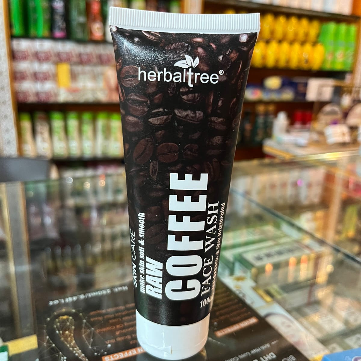 Herbaltree Raw Coffee Face Wash 100ml | Anti-Dullness & Brightening