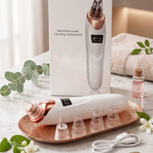 5-in-1 Blackhead Removal Machine Rechargeable Pore Vacuum Cleaner & Acne Remover