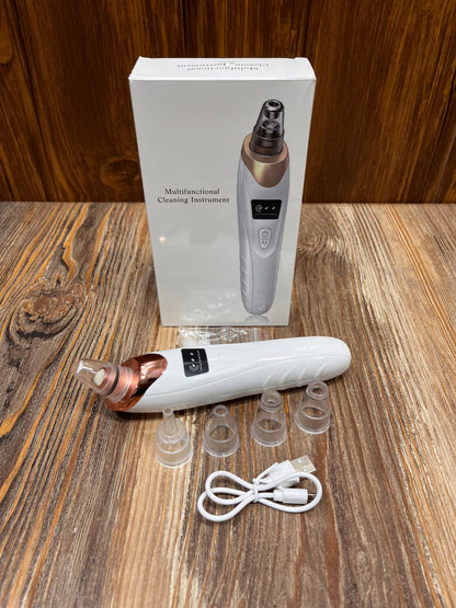 5-in-1 Blackhead Removal Machine Rechargeable Pore Vacuum Cleaner & Acne Remover