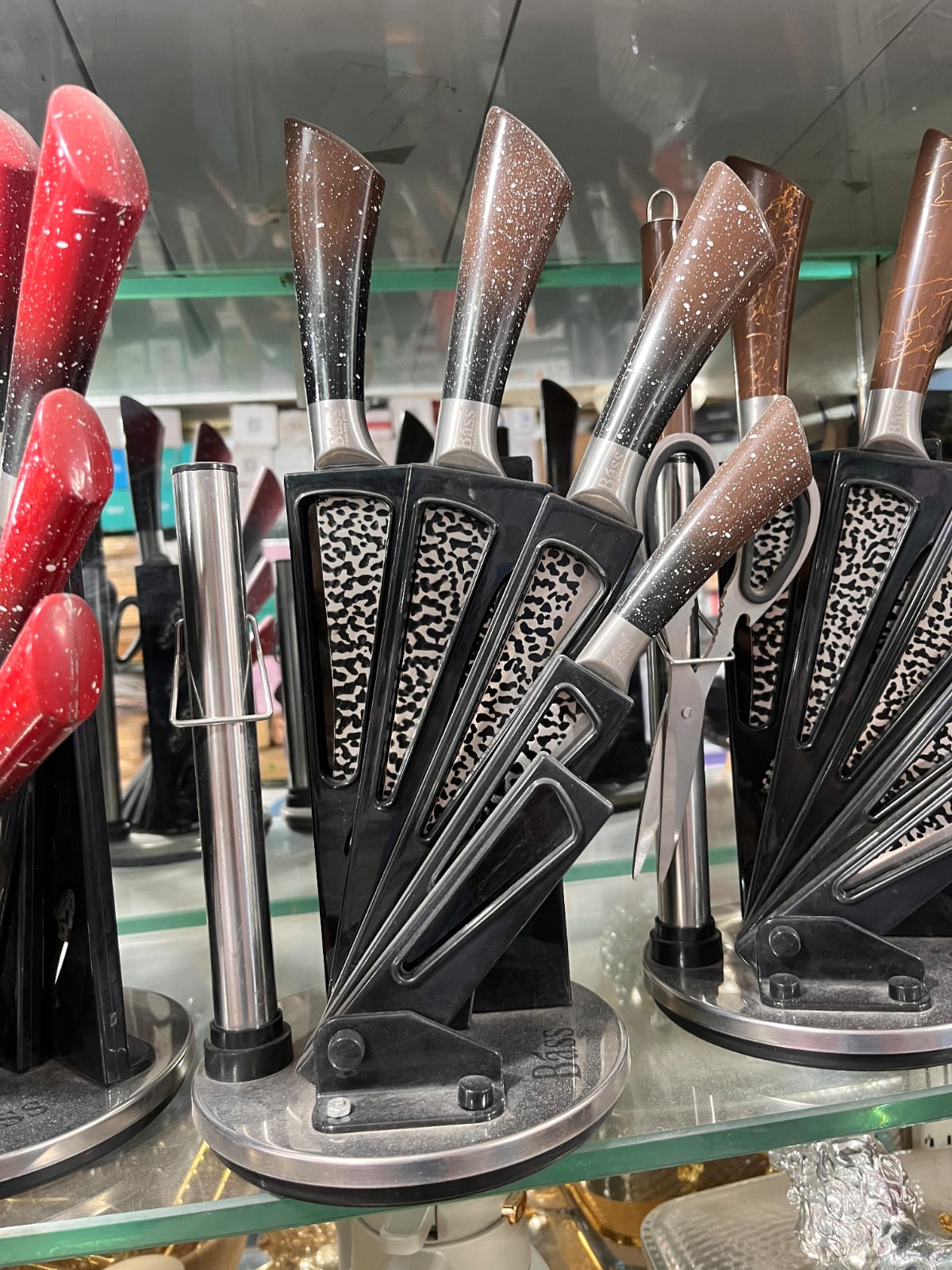 BASS 8-Piece Knife Set Creative Kitchen Experience – Modern Kitchen Essentials
