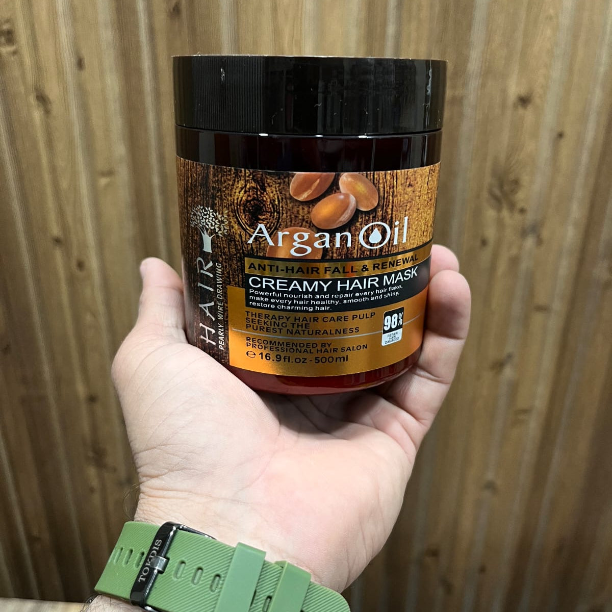 Argan Oil Anti-Hair Fall & Renewal Creamy Hair Mask 500ml