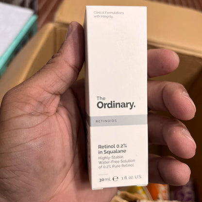 The Ordinary Retinol 0.2% in Squalane serum.