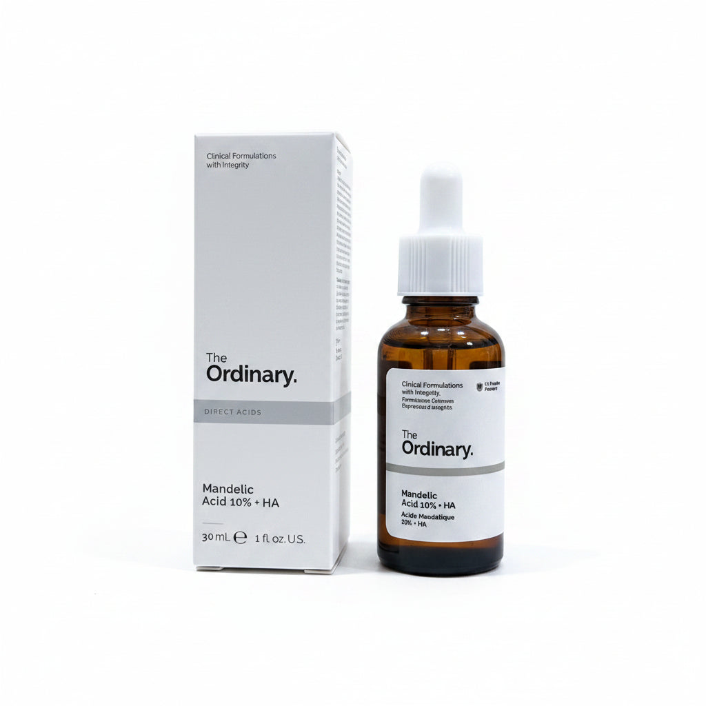 The Ordinary Mandelic Acid 10% + HA (30ml) – Gentle AHA Exfoliating Serum